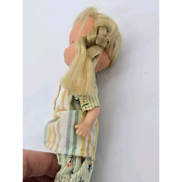 Vintage Holly Hobbie 1976 H1 K.T.C. AGC Girl Doll Made in Taiwan With Clothes - Picture 6 of 14